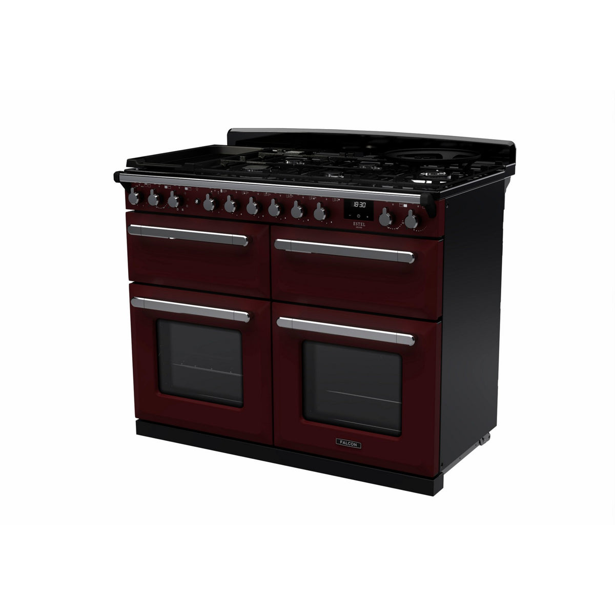 Piano de cuisson mixte FALCON ESTEL DELUXE BC TAB MIX 110 CM NOIR BRIL