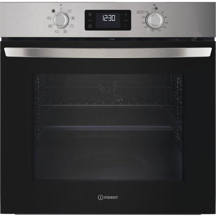 Four encastrable INDESIT IO275PX - Pyrolyse - Hydrolyse - Chaleur tournante - Porte froide
