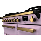 Piano de cuisson gaz FALCON ESTEL DELUXE TAB GAZ 90 CM PARME LAITON