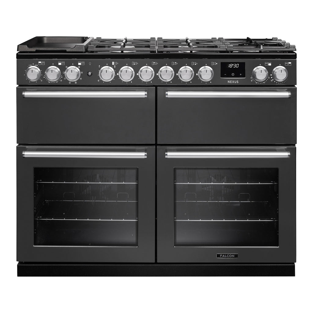Piano de cuisson mixte FALCON NEXUS NGC BC TAB MIX 110 CM ARDOISE CHR