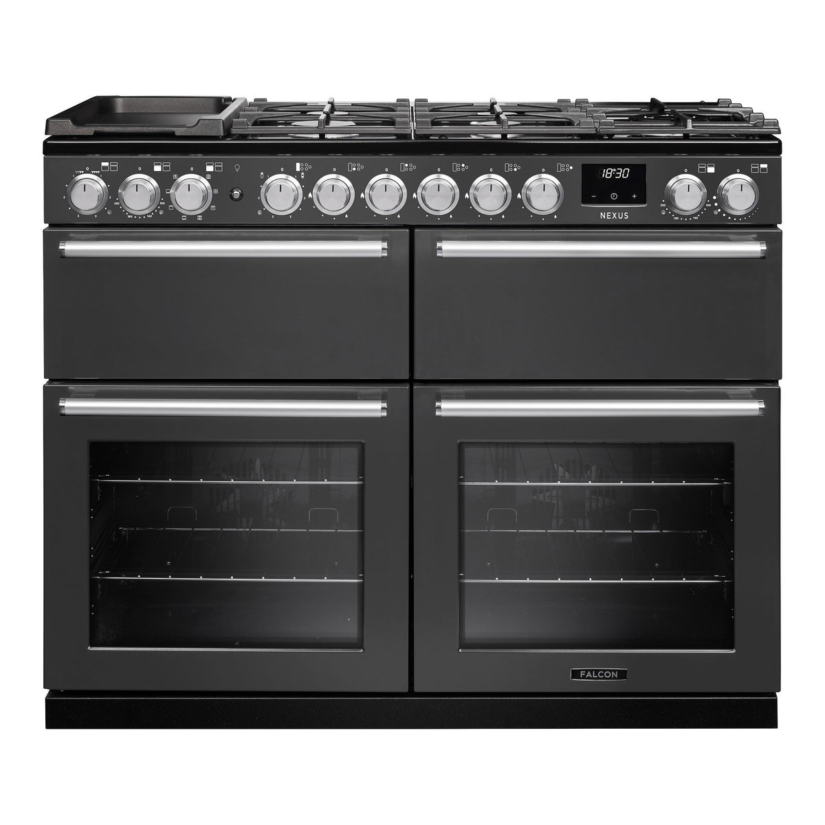 Piano de cuisson mixte FALCON NEXUS NGC BC TAB MIX 110 CM ARDOISE CHR