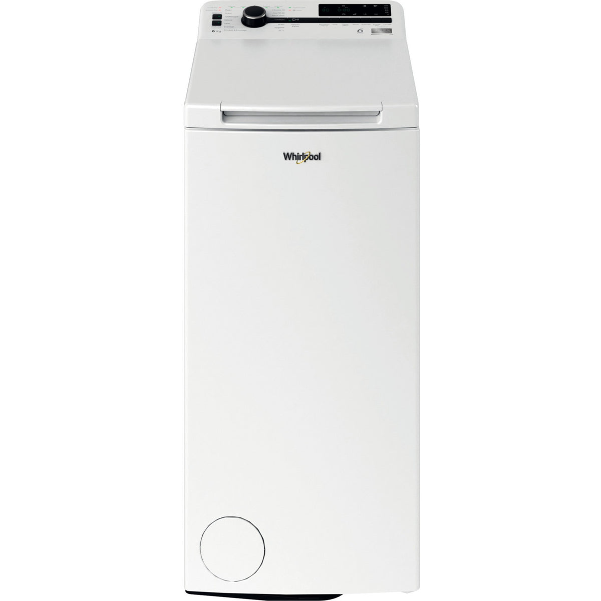 Lave linge top WHIRLPOOL ZENTDLRBX6252BSFR/N - 6 kg - 1200 tr/min - Classe B - Moteur induction sans courroie - Silence Reconditionné
