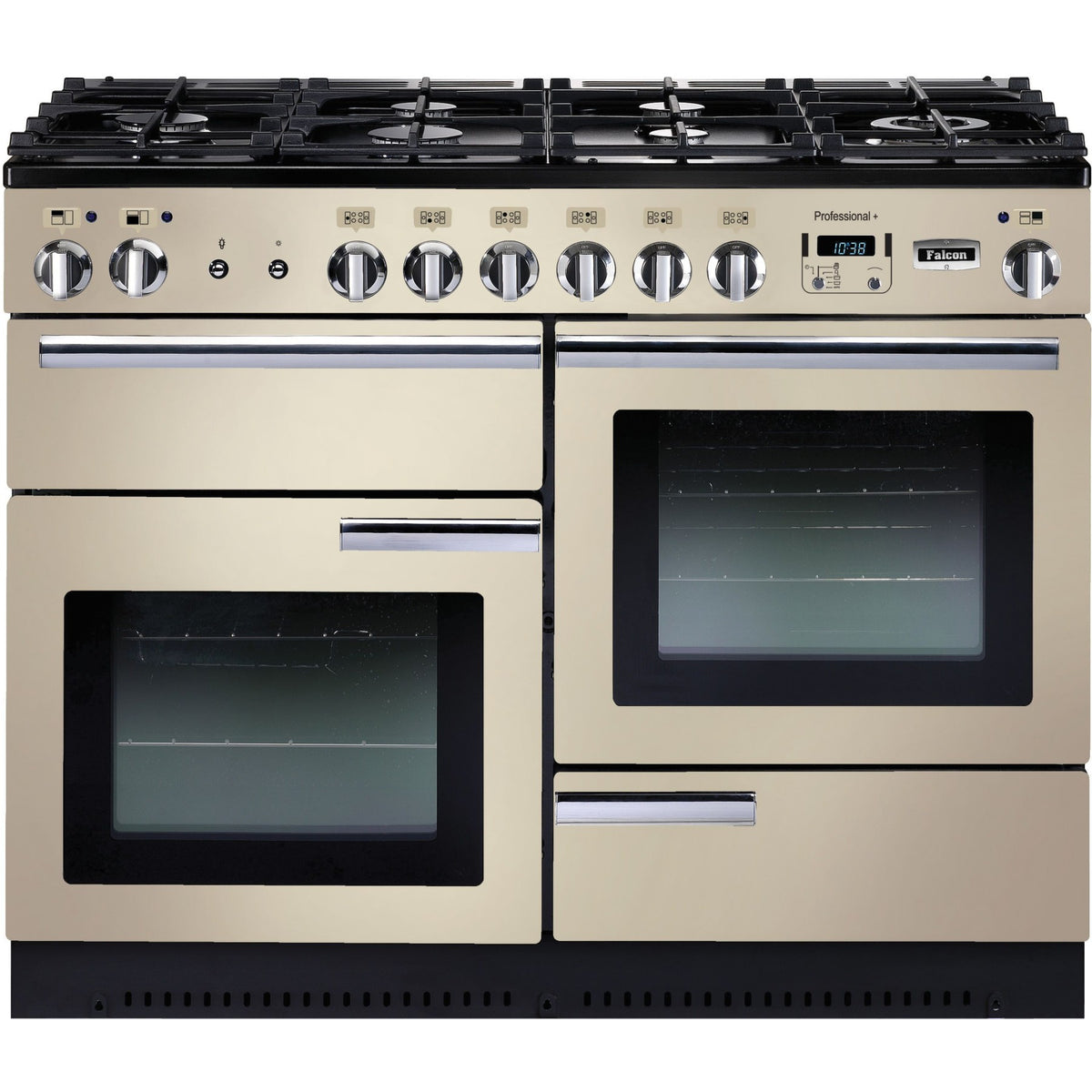 Piano de cuisson gaz FALCON PROF+110 MIXT CREM CHROME