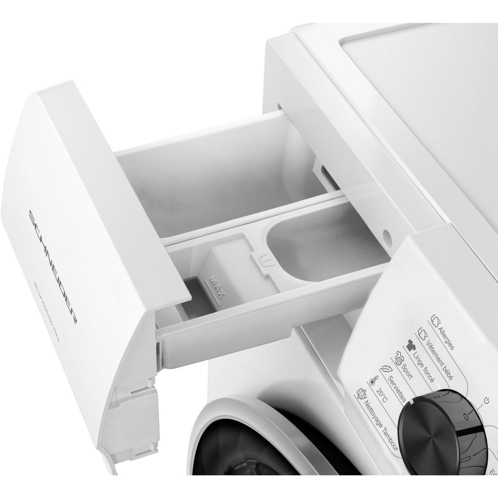 Lave linge hublot SCHNEIDER SCLLF1014VAW