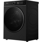 Lave linge hublot HISENSE WF5I1045BBQ - 10,5 kg - 1400 tr/min - Classe A - Moteur induction - Autodosage - Connecté - Noir