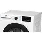 Lave linge hublot BEKO BM3WFT412411B - 12 kg - 1400 tr/min - Classe A - Moteur induction