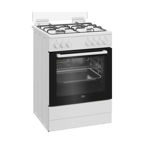 Cuisinière gaz BEKO FBE62011WC