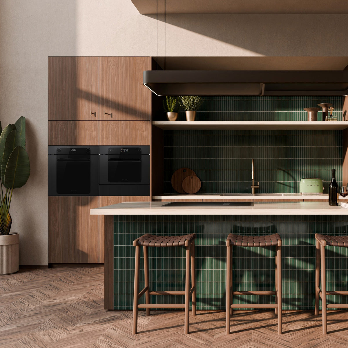Four encastrable SMEG SFP6201TB - Pyrolyse - Chaleur pulsée - Porte froide