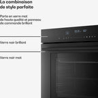 Four encastrable KLARSTEIN Velaire CEE A+ 3160W 60 cm Noir