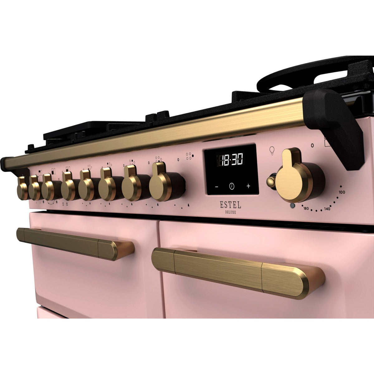 Piano de cuisson gaz FALCON ESTEL DELUXE TAB GAZ 90 CM ROSE PASTEL L