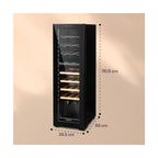 Cave à vin de service KLARSTEIN Bovella 27 Duo+ 74L 27 bouteilles