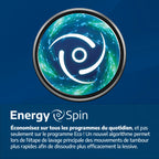 Lave linge séchant hublot encastrable BEKO B5DBT68547W - 8/5 kg - 1400 tr/min - Classe D - Moteur induction