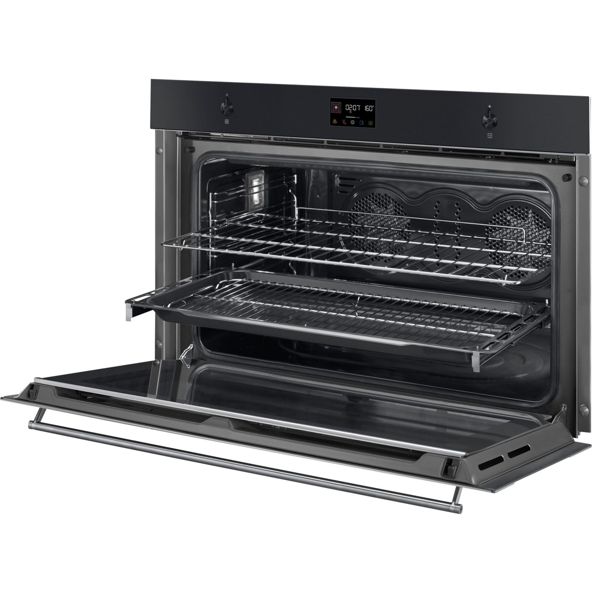 Four encastrable SMEG SFP9302TN - Pyrolyse - Chaleur pulsée - Porte froide - Rails télescopiques