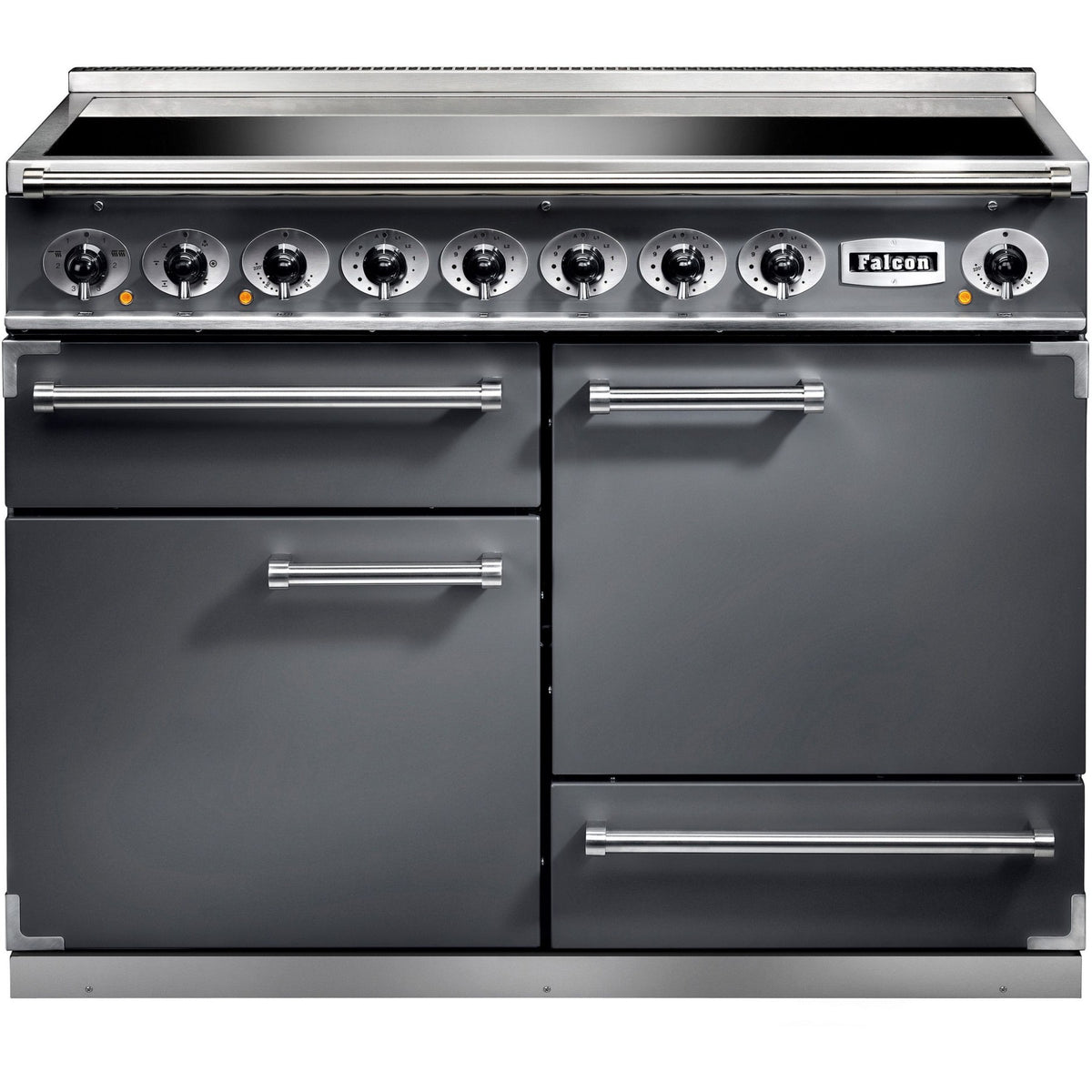 Piano de cuisson induction FALCON PKR DELUX110 INDUC ARDOISE/CHROME