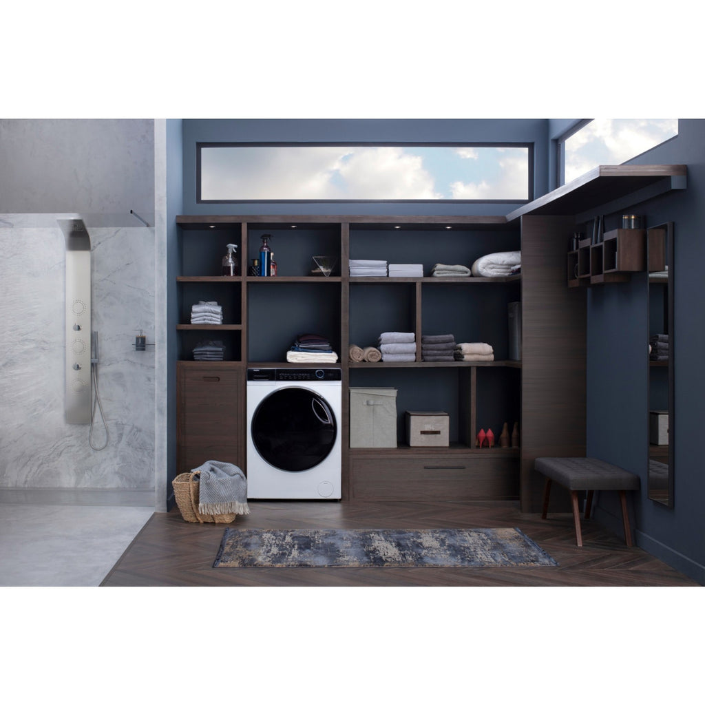 Lave linge hublot HAIER HW150-BP14986EU1 - 15 kg - 1400 tr/min - Classe A - Moteur induction