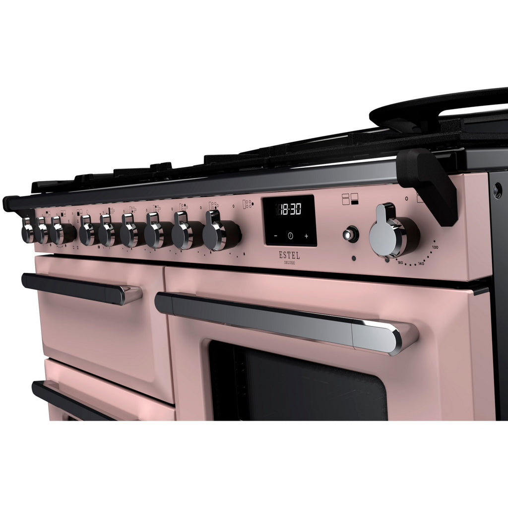 Piano de cuisson mixte FALCON ESTEL DELUXE OC TAB MIX 110 CM ROSE PAST