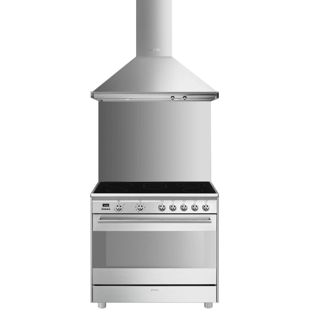 Piano de cuisson vitrocéramique SMEG SCD91CMX9 Vitro