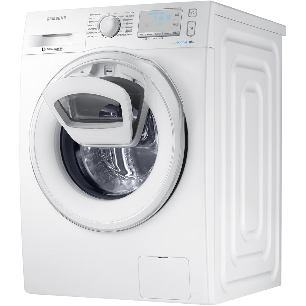 Lave linge hublot SAMSUNG ADDWASH WW 8EK6415 SW Reconditionné