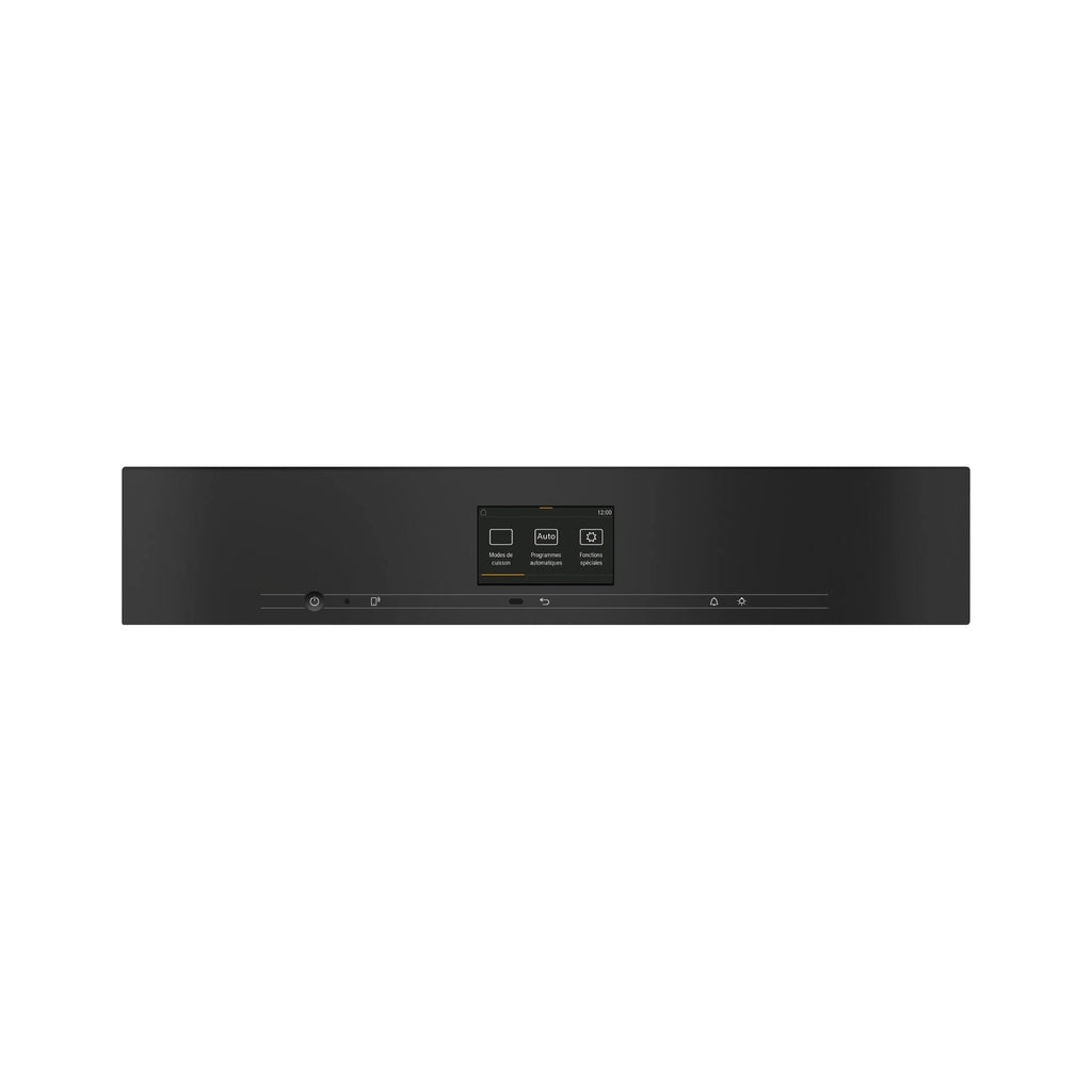 Four encastrable fonction vapeur MIELE H 7660 BP NR - Pyrolyse - Chaleur tournante - Combiné vapeur - Porte froide