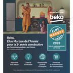 Cuisinière vitrocéramique BEKO FSE57300GX
