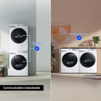 Lave linge hublot SAMSUNG WW80T552DAW AddWash Reconditionné