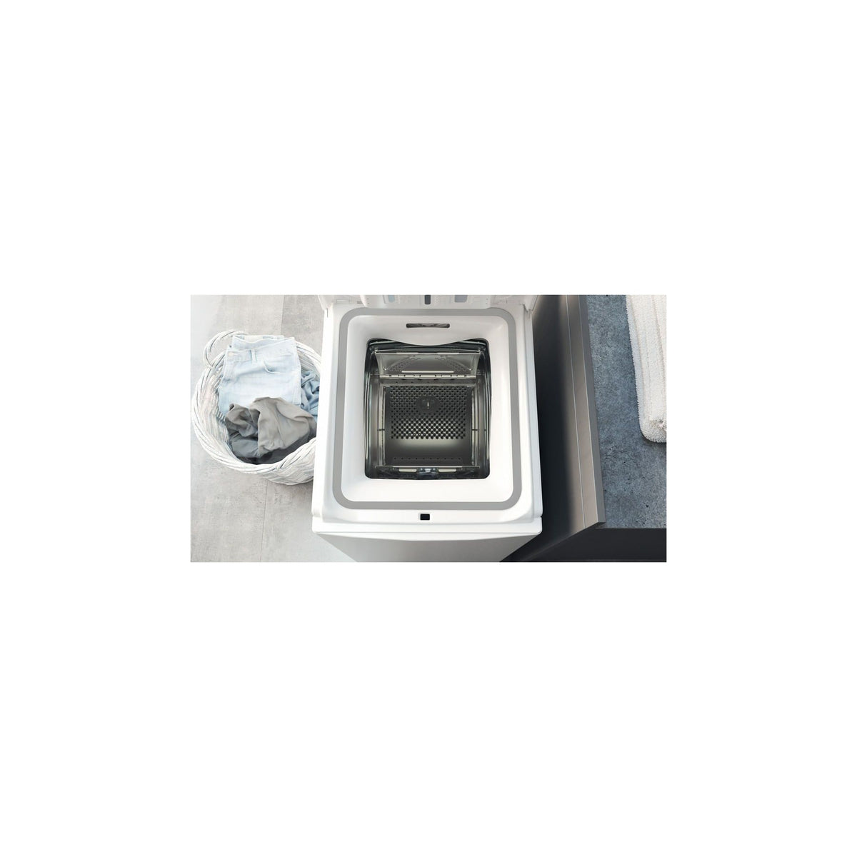 Lave linge top HOTPOINT WMTG6524BFR/N Reconditionné