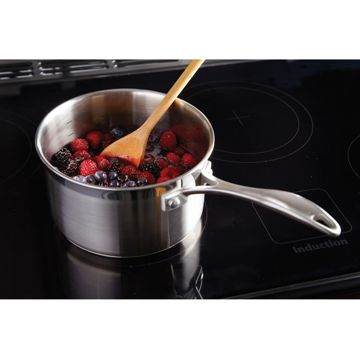 Piano de cuisson induction FALCON PKR110CONT INDUC ROUGE NICKEL