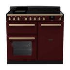 Piano de cuisson induction FALCON ESTEL DELUXE TAB IND 100 CM BORDEAUX LAI