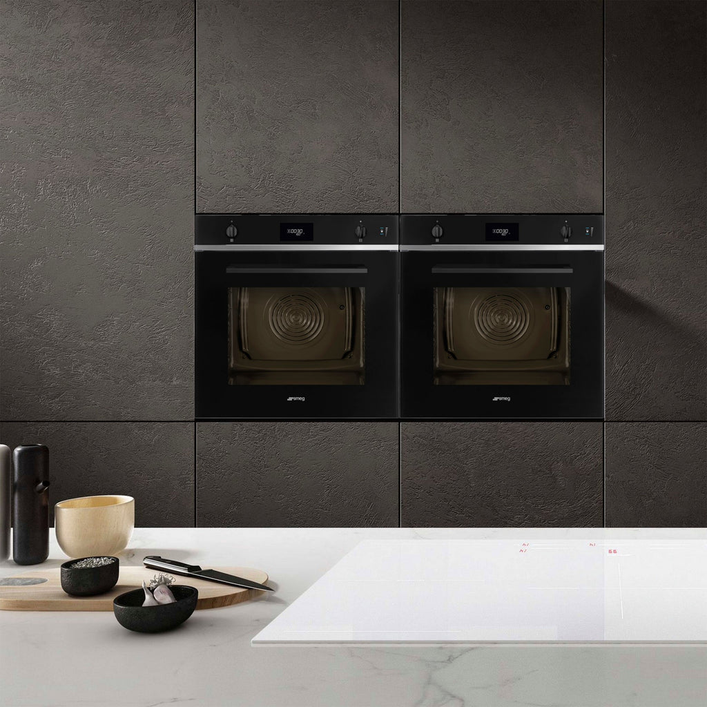 Four encastrable SMEG SOP6401S2B - Combiné vapeur - Chaleur tournante - Pyrolyse - Porte froide