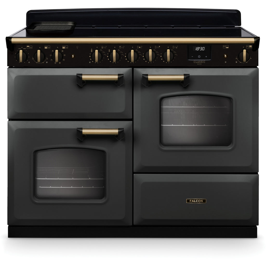 Piano de cuisson induction FALCON NGC TAB IND 110 CM ARDOISE LAITON ANTIQU