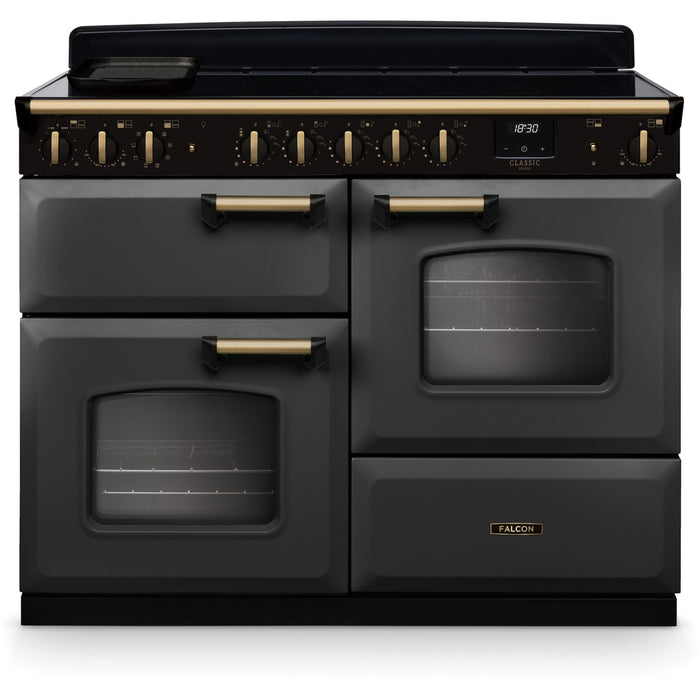 Piano de cuisson induction FALCON NGC TAB IND 110 CM ARDOISE LAITON ANTIQU