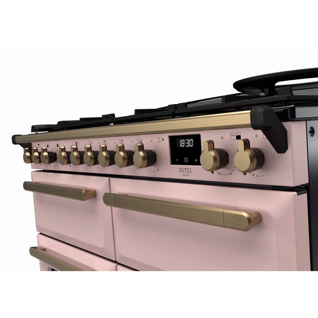 Piano de cuisson mixte FALCON ESTEL DELUXE BC TAB MIX 110 CM ROSE PAST