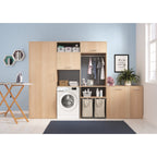 Lave linge hublot INDESIT BWE91296XWVFR - 9 kg - 1200 tr/min - Classe A - Moteur induction