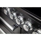 Piano de cuisson induction FALCON NEXUS SE 110 CHARBON Mat satiné CHROME