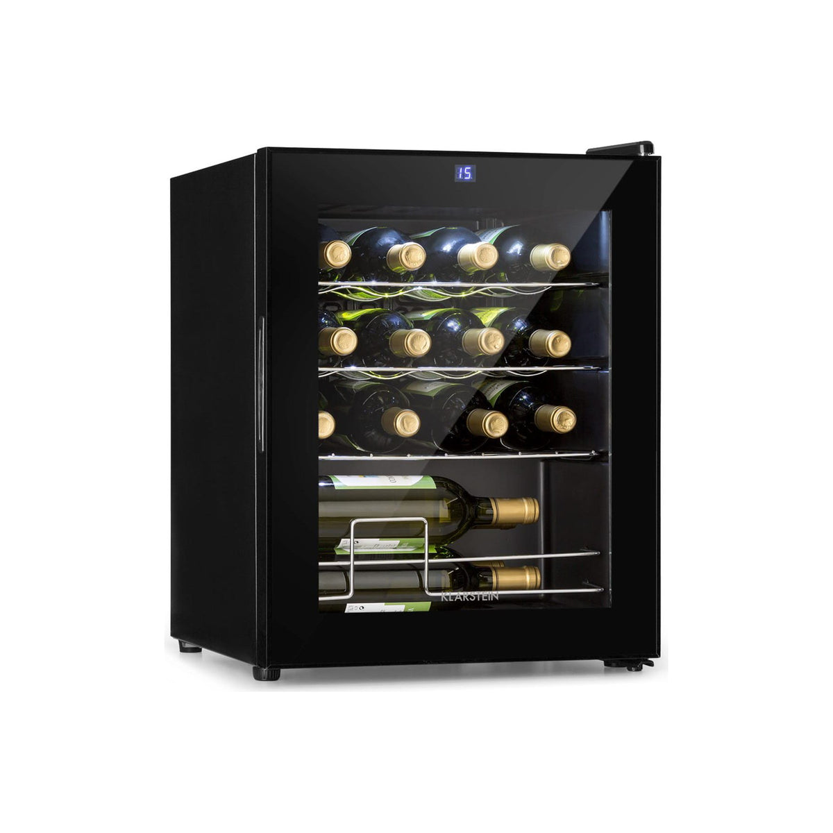 Cave à vin de service KLARSTEIN Shiraz 16 Uno 42L tactile