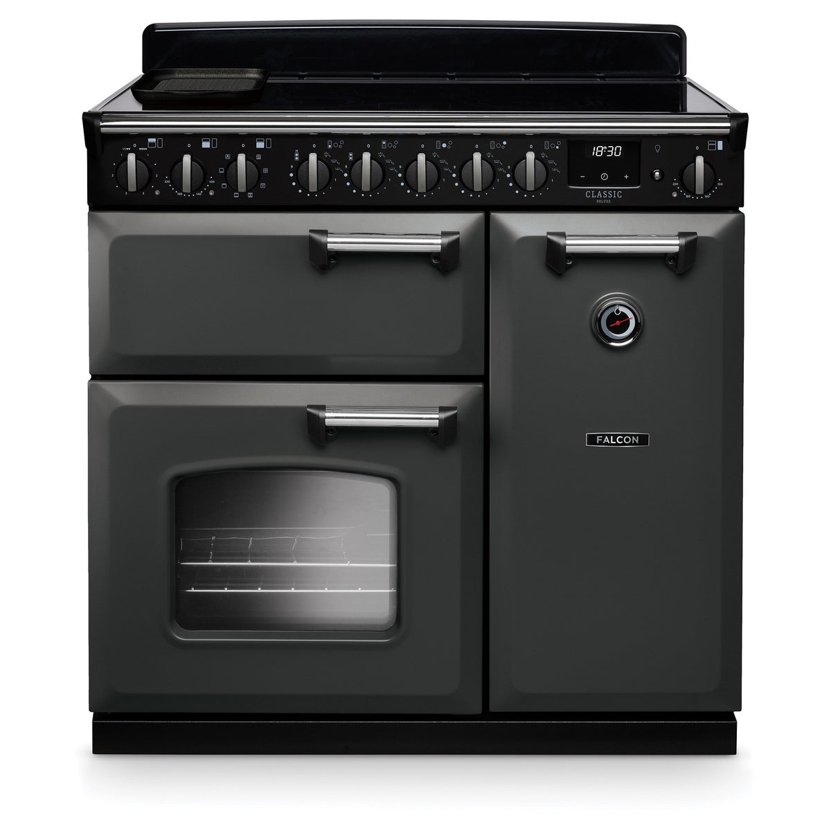 Piano de cuisson induction FALCON NGC TAB IND 90 CM ARDOISE CHROME