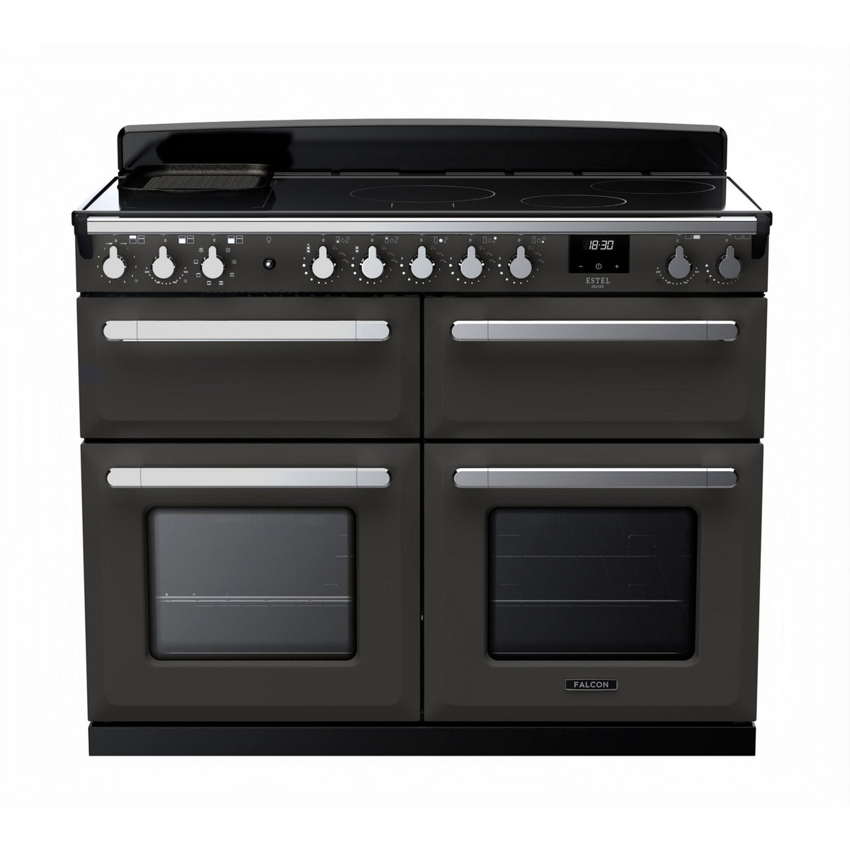 Piano de cuisson induction FALCON ESTEL DELUXE BCTAB IND 110 CM ARDOISE CH