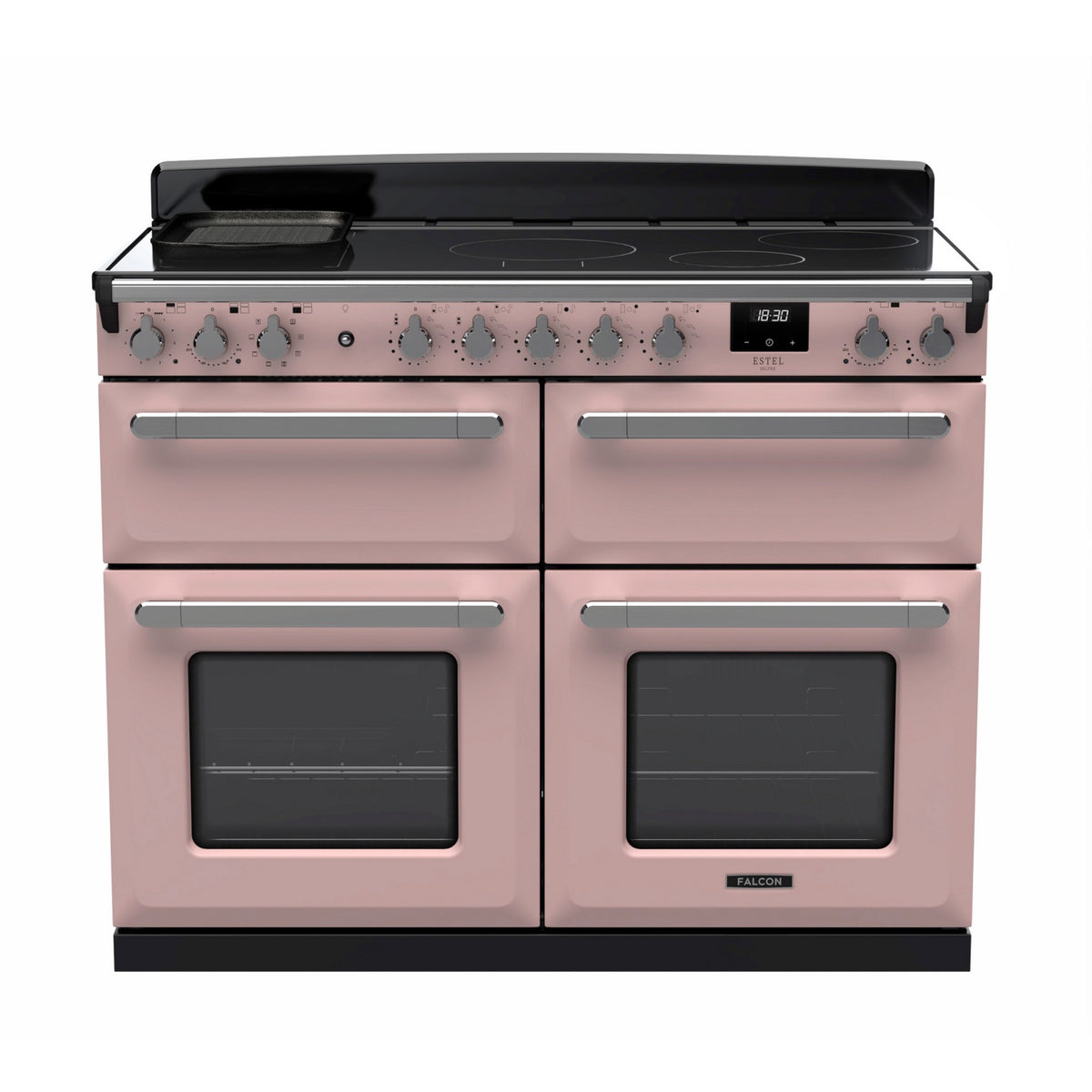 Piano de cuisson induction FALCON ESTEL DELUXE BCTAB IND 110 CM ROSE PASTE