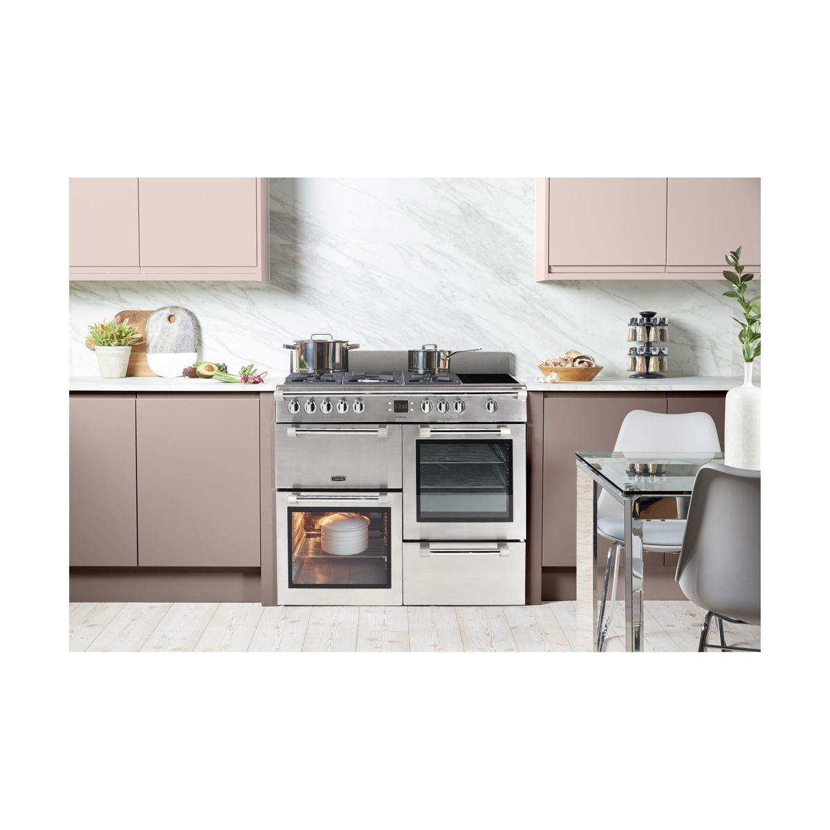 Piano de cuisson mixte LEISURE CK100F324X CookMaster