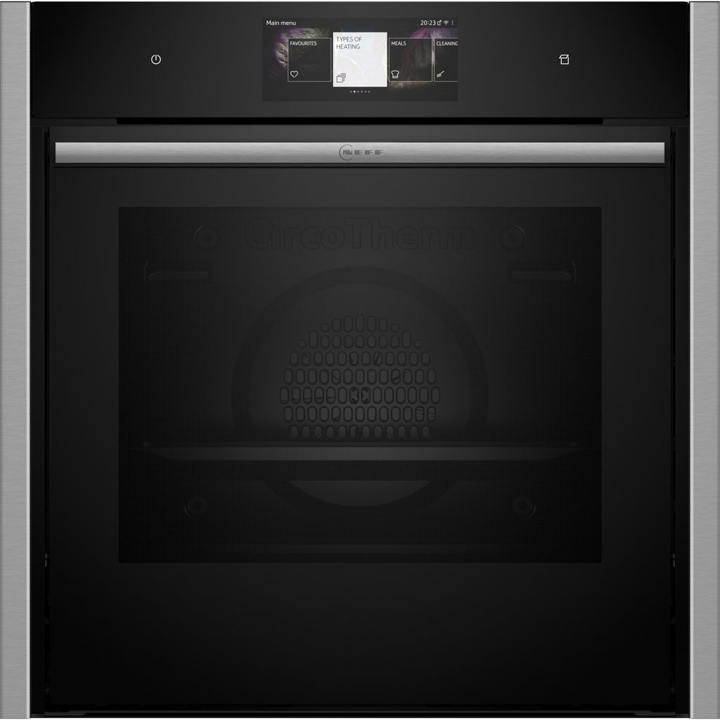 Four encastrable fonction vapeur NEFF B64FT33N0 - Vapeur - Porte froide - Écran tactile - N90 porte coulissante