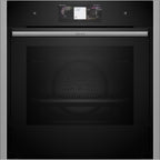 Four encastrable fonction vapeur NEFF B64FT33N0 - Vapeur - Porte froide - Écran tactile - N90 porte coulissante