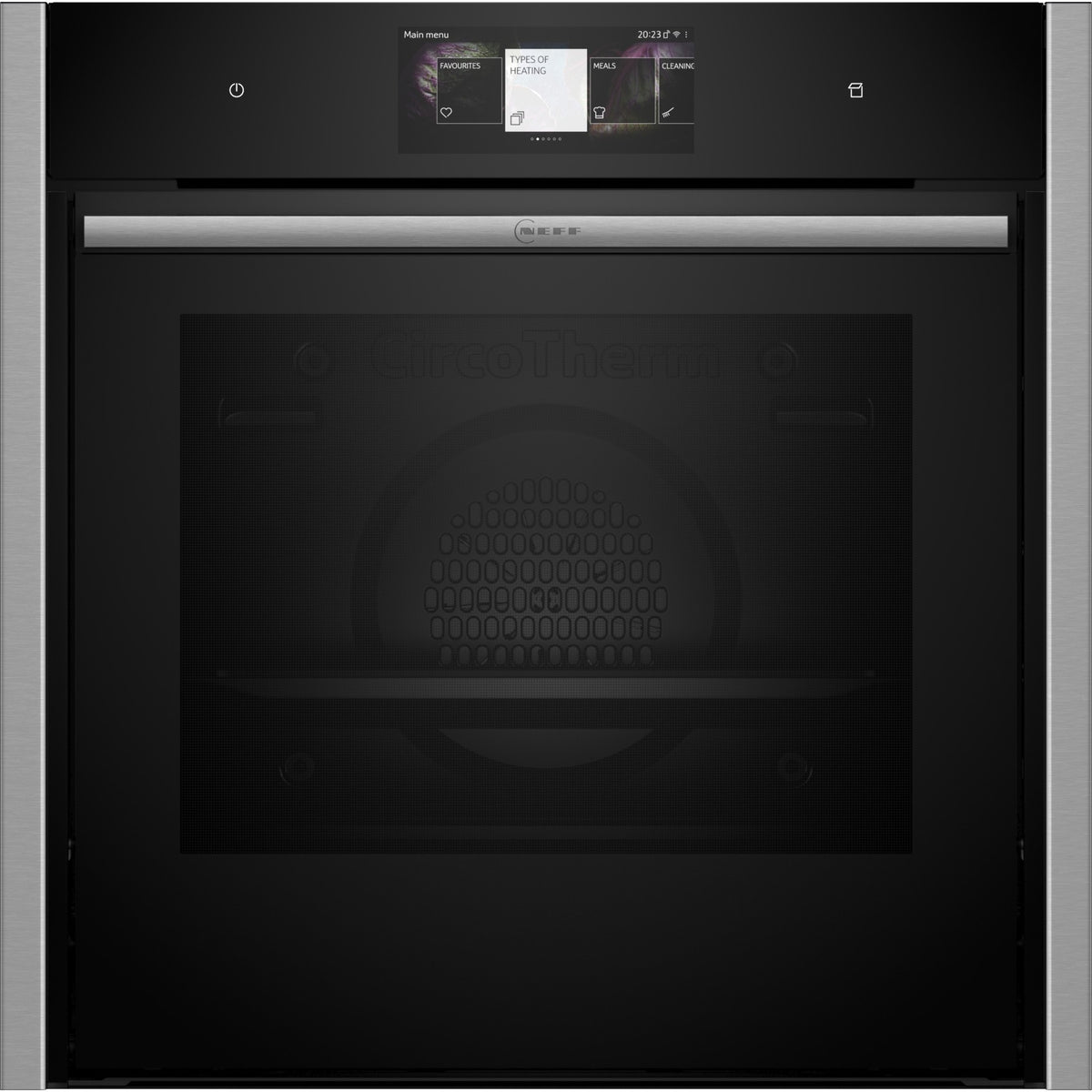 Four encastrable fonction vapeur NEFF B64FT33N0 - Vapeur - Porte froide - Écran tactile - N90 porte coulissante