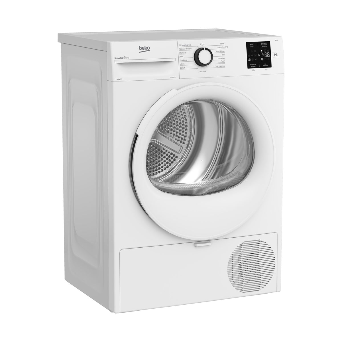 Sèche linge pompe à chaleur BEKO D3H18301W