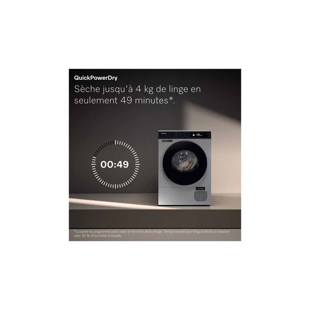 Sèche linge pompe à chaleur MIELE TQ 1000 WP Nova Edition