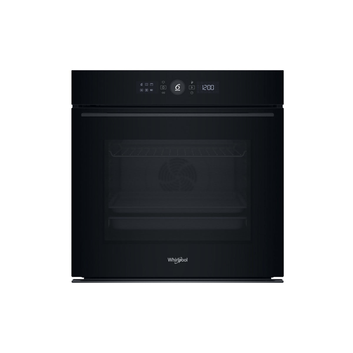 Four encastrable WHIRLPOOL WK5BAS81PM1S - Pyrolyse - Hydrolyse - Chaleur pulsée - Porte froide - Écran tactile