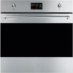 Four micro onde combiné SMEG SO6302M2X - Combiné micro-ondes - Hydrolyse - Porte froide - Rails télescopiques