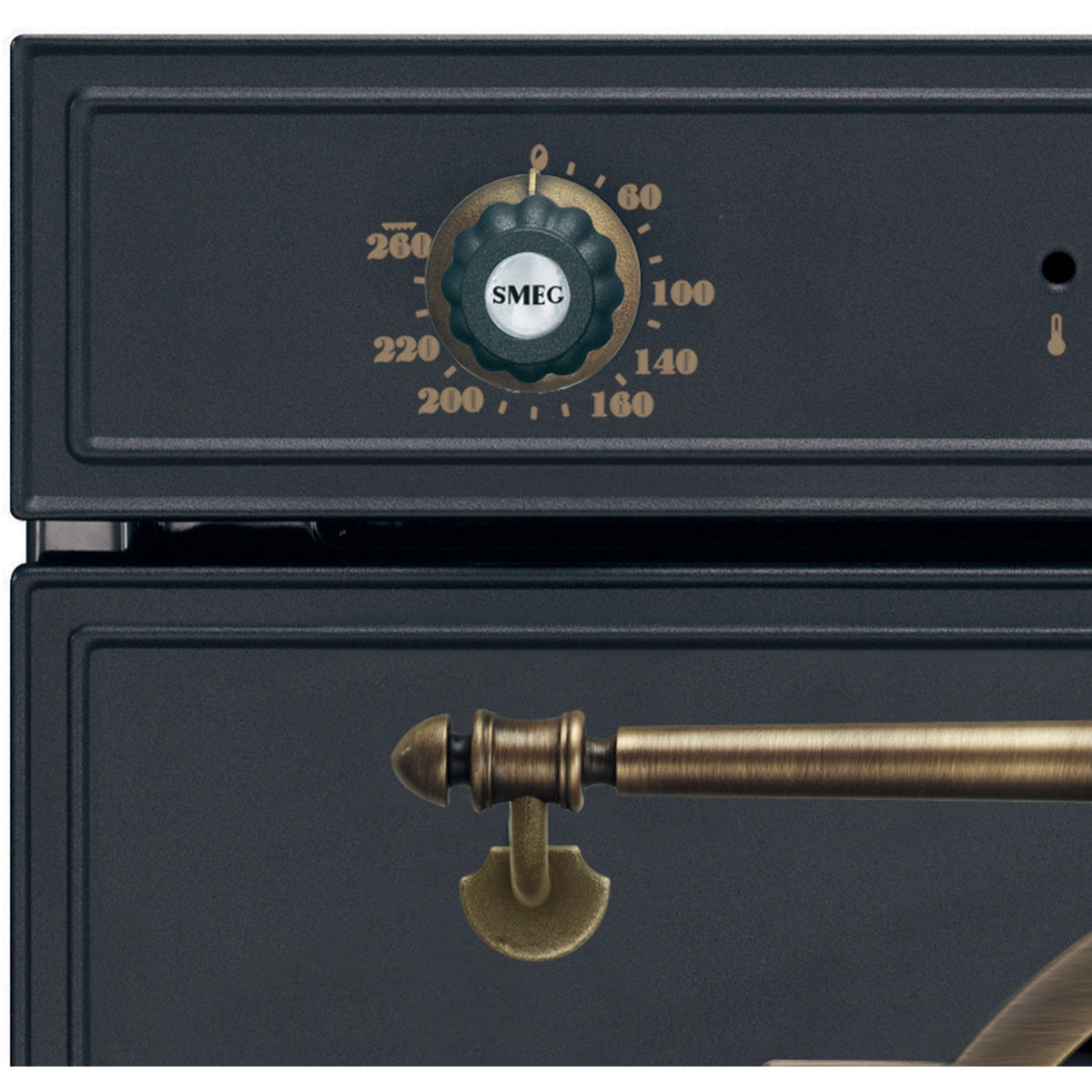 Four encastrable SMEG SFP67C1TAO - Pyrolyse - Chaleur tournante pulsée - Porte froide - Rails télescopiques