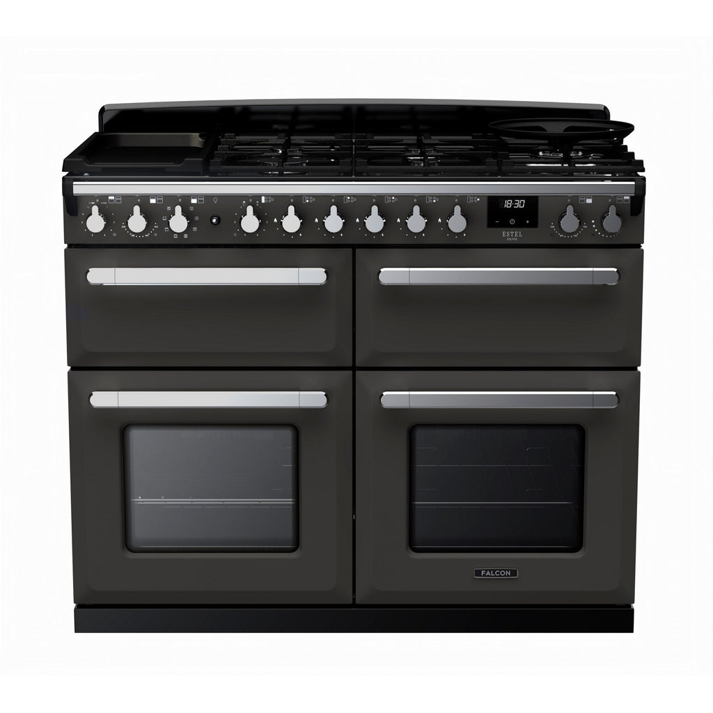 Piano de cuisson mixte FALCON ESTEL DELUXE BC TAB MIX 110 CM ARDOISE C