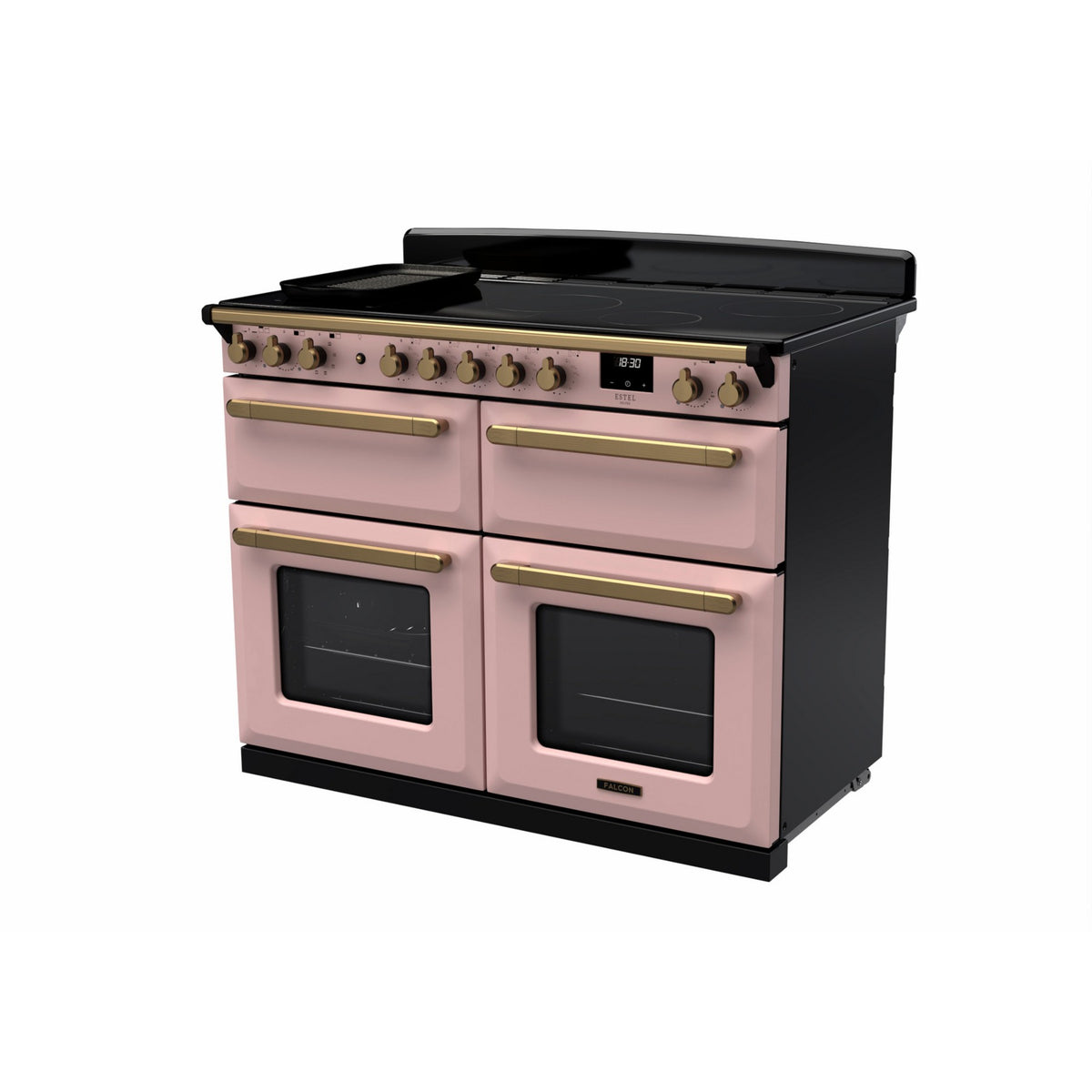 Piano de cuisson induction FALCON ESTEL DELUXE BCTAB IND 110 CM ROSE PASTE