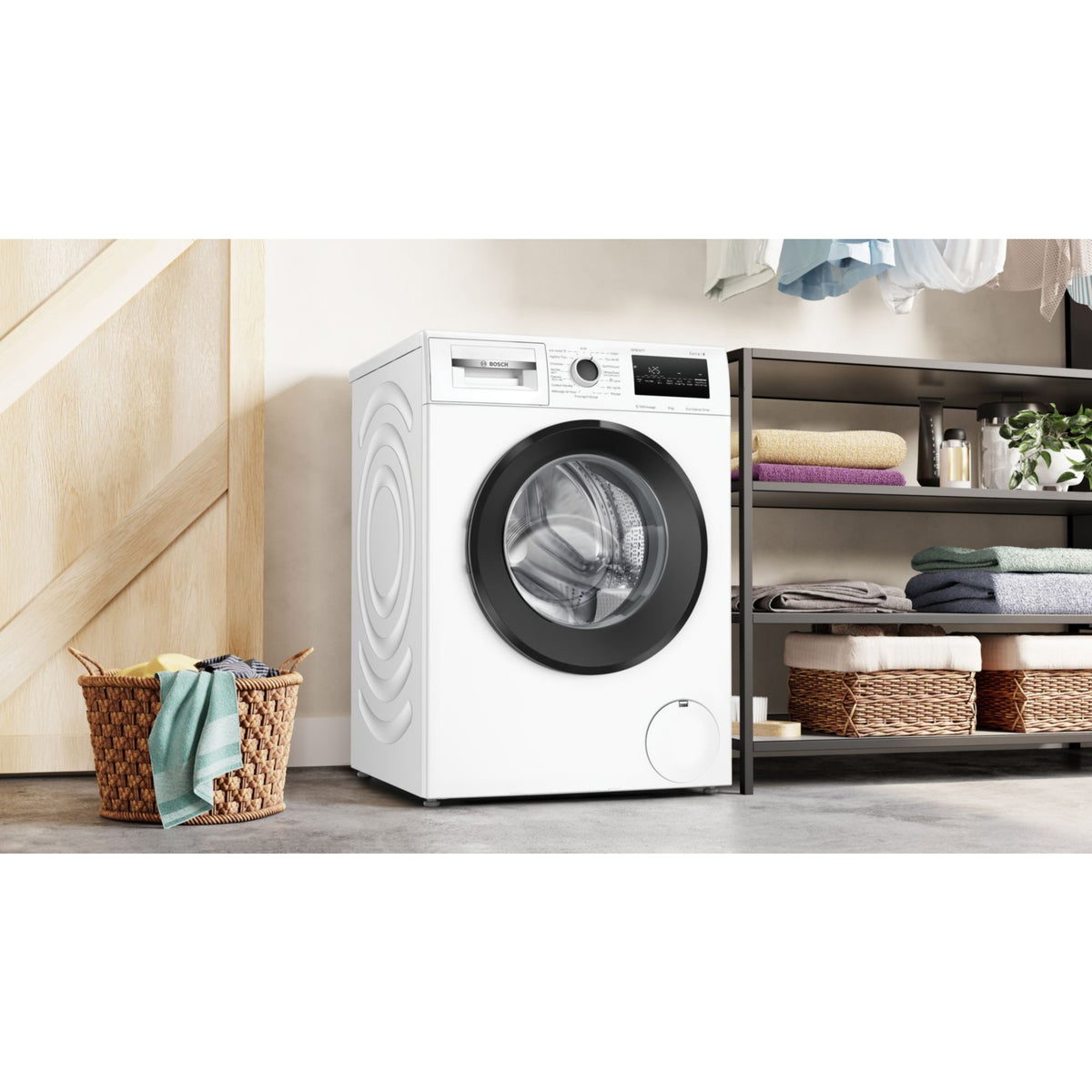 Lave linge hublot BOSCH WAN2827QFR - 8 kg - 1400 tr/min - Classe A - Moteur induction